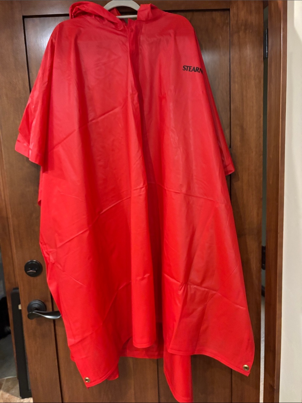 Stearns Red Women's Waterproof Rain Cape